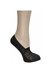 Resim Leydi Kadın Silikonlu Babet - 23-25 Cm (455670251) Siyah 