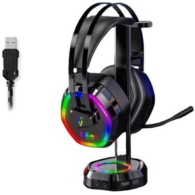 Resim Reidan G608 Usb-7.1 Rgb 4d Kafa Bantlı Profesyonel Oyuncu Kulaklığı 