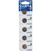 Resim Varta CR2025 3V Lityum Pil 5'li Paket 