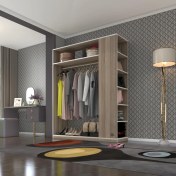 Resim Kenzlife giysi dolabı bayram 180*150*40 crd gardırop 