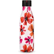 Resim Les Artistes Paris Isı Yalıtımlı Çelik Termos 500ml Petals Kırmızı 