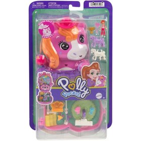 Resim JCR39 Polly Pocket Midilliyle Rodeo Heyecanı Mikro Oyun Seti 