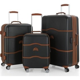 Resim Mçs Üçlü Lüx Abs Valiz Seti V207 S17y100020-set 00001 Siyah 