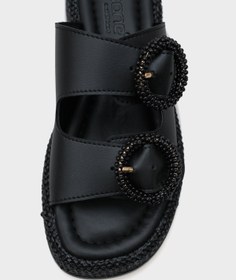 Resim Capone Outfitters Marla Çift Tokalı Dolgu Topuklu Konfor Kadın Terlik 