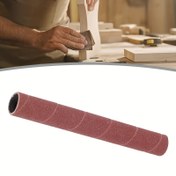 Resim Oscilasyonlu Zımpara için 1 adet Alüminyum Oksit Zımparalama Kılıfı - 80/120/240 Tane, 4.5 "(115 mm) Uzunlukta, Metal, Ahşap ve Plastik Parlatma için Kırmızı-Kahverengi Aşındırıcı Yüzey - Piyasadaki Çoğu Osilasyonlu Zımparaya Uyar 