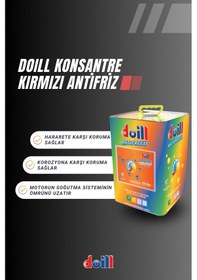 Resim Konsantre - Saf 15 Kilogram Kırmızı Organik Antifriz - G12 