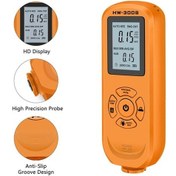 Resim Ebitda Metal Yüzey Kaplama Kalınlık Ölçer, 0-2000µm, Otomatik Tanıma, Manyetik İndüksiyon & Vorteks, Yatay/dikey Ekran 
