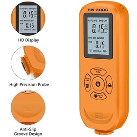 Resim Ebitda Metal Yüzey Kaplama Kalınlık Ölçer, 0-2000µm, Otomatik Tanıma, Manyetik İndüksiyon & Vorteks, Yatay/dikey Ekran 