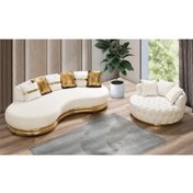 Resim mobilyabazari Julien Modern Koltuk Takımı(3 3 1) 