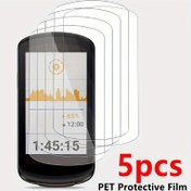 Resim Edge 1040/1030/830/840/530/540/130/Explore 2/520/820/530/130 Plus GPS Saat Ekran Koruyucu, 5 Adet, PET Sert Çizilmeye Dayanıklı, Çarpma Dirençli, Parlama Önleyici, Hassas Dokunmatik Hissi, Edge Bilgisayarları ile Uyumlu, Şeffaf Koruma Filmi, Aşınma Direnci, Pürüzsüz Yüzey, Kesin Oturma, İdeal Etkinlikler için 