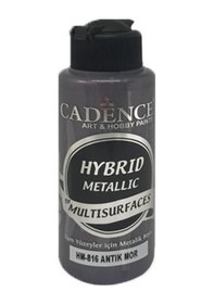 Resim Cadence Hybrid Metalik Akrilik Boya Antik Mor 120Ml N Hm-816 