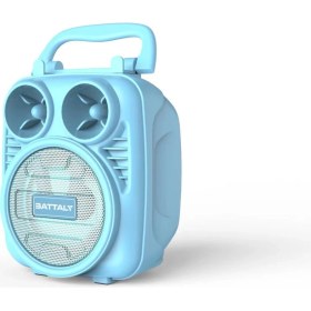 Resim Subzero Portable Speaker SB60 Bluetooth Hoparlör (Mavi) 