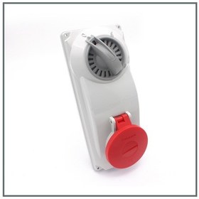 Resim Palazzoli Topter Serisi Anahtarlı Priz 16a (ıp44) 400v (dikey) 3p N11.1467 