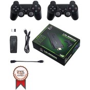 Resim Torima Gc-05 Siyah 2.4g Nostaljik Çift Kablosuz Atari Denetleyici Video Oyun Konsolu 
