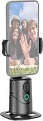 Resim Camnoon Gimbal ile otomatik yüz izleme yapay zeka ile telefon tutucu, 360 ° otomatik izleme, soğuk ayakkabı desteği, canlı video kayıt ve akış için çift kişilik 