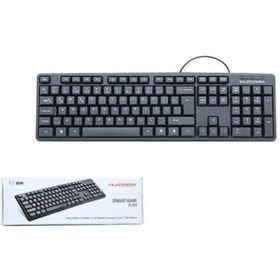 Resim Genel Markalar Platoon Pl-070 Kablolu Standart Usb Klavye Türkçe Q - KL-40 