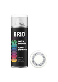 Resim Brio Sprey Boya Akrilik Trafik Beyaz B9016 400 ML 