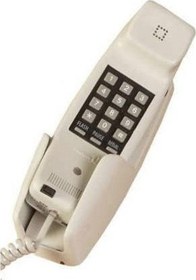 Resim Krem Kablolu Duvar Telefonu 