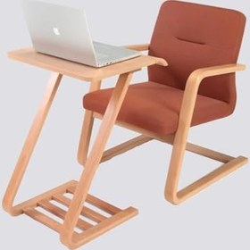 Resim KYS Design Laptop Sehpa Naturel - Laptop Table, LAP_DESK, Casual, Doğal Ahşap Malzemesi 