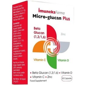 Resim Imuneksfarma Micro Glucan Plus 30 Kapsül 