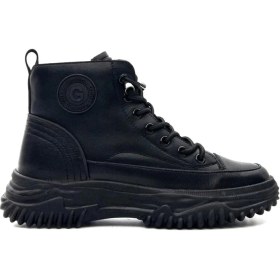 Resim Bags Shoes Guja 24K310-13 Kadın Deri Kaymaz Taban Günlük Spor Bot 