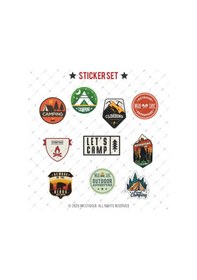 Resim Bdls5 Küçük Boy 10lu Sticker Seti 