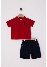 Resim U.s. Polo Assn Erkek Bebek Kırmızı Takım Usb2630-c-v1 Kırmızı 