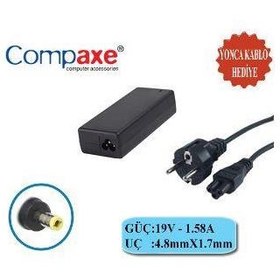Resim Compaxe CNH-158 Hp 30w 19v 1.58a 4.8 1.7 Notebook Adaptörü 