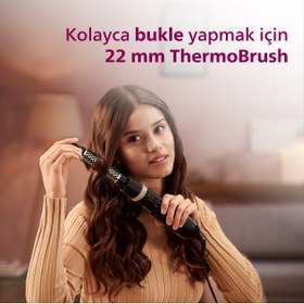 Resim Philips 3000 Serisi 3'ü 1 Arada Saç Şekillendirici, Seramik Argan Yağı Katkılı Plakalar, BHA301/00 