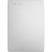 Resim Toshiba Canvio Slim HDTD310ES3DA 1 TB 2.5" USB 3.2 Gen 1 Silver Taşınabilir Hard Disk 