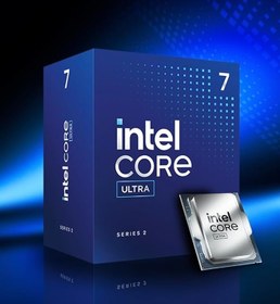 Resim Intel® 265 Masaüstü PC için Core™ Ultra 7 işlemci, 5.3 GHz'e kadar 20 Çekirdekli (8 P-Cores + 12 E-Core) 