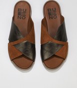 Resim Bueno Shoes Taba Haki Süet-deri Kadın Düz Terlik 01wu3000 