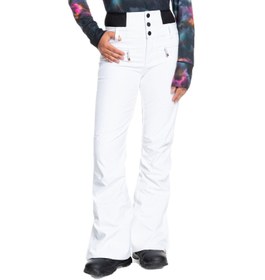 Resim Roxy Kadın Snowboard Pantolonu Rising High Beyaz 
