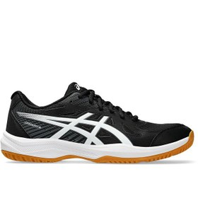 Resim Asics Upcourt 6 Erkek Siyah Voleybol Ayakkabısı 