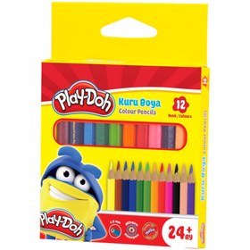 Resim Play-Doh Oluklu Kuru boya 12’li 