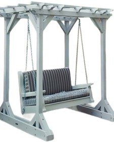 Resim Bamena Wood Cuddie Ahşap Salıncak 