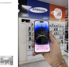 Resim Apple iPhone 14 Pro Max İkinci El YD | 256 GB | Gümüş 