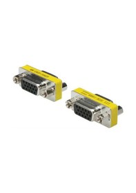 Resim Vga 15 Pin Dişi Dişi Dönüştürücü Birleştirici Ara Aparat 