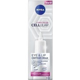 Resim NİVEA HYALURON CELLULAR FİLLER + SIKILAŞTIRICI GÖZ KREMİ 15 ML 