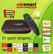 Resim ALPSMART AS575-X3 4k Android TV Box | 4 GB Ram | 64 GB Hafıza 