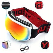 Resim Willowhaven 03 Yuedıo Gençler İçi Çift Lensli Kayak Gözlüğü Anti Kayışlı Uv Koruma Nefes Alabilir Dayanıklı 