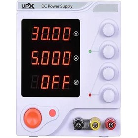 Resim UPX K6005F 0-60Volt 0-5Amper Ayarlı Güç Kaynağı DC Power Supply 