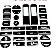 Resim Volkswagen Passat Teyp Tuş Takımı Pianoblack 2005-2009 