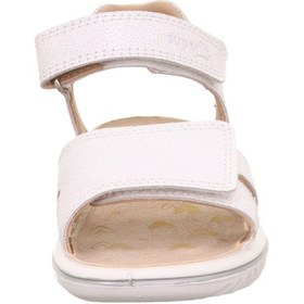 Resim Superfit Sparkle Kız Çocuk Sandalet - Beyaz Gümüş 609004-1020 Beyaz - Gümüş 