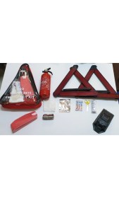 Resim Borup Tüv Türk Uyumlu Lüks Trafik Seti ve Ilk Yardım Seti 