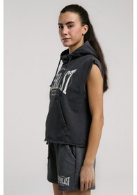Resim Everlast Authentic Boxing Wmn Oversize Antrasit Kadın Kolsuz Sweatshirt Antrasit 