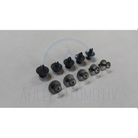 Resim Bmw 3 Serisi E30 E36 E46 E90 E92 F30 Döseme Klipsi 10 Adet 474566449 