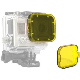 Resim Sanger Gopro Dive Housing İçin Sarı Filtre 