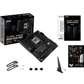 Resim ASUS TUF GAMING B650-PLUS WIFI-6E DDR5 HDMI-DP PCIE 4.0 AM5 ATX 