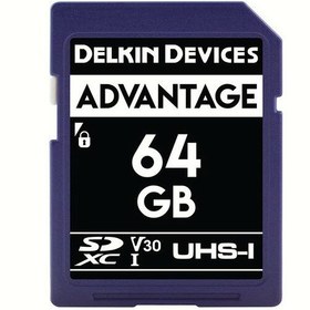 Resim Delkin Devices 64GB Advantage UHS-I SDXC Hafıza Kartı 